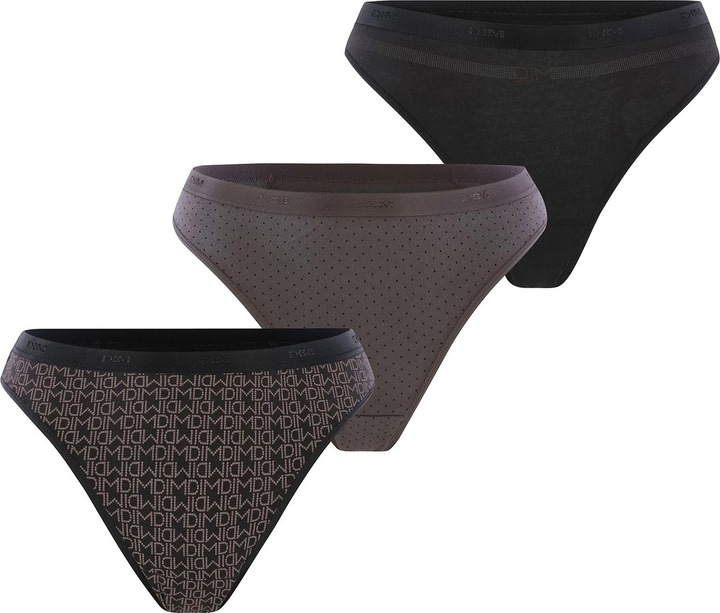 Actual product image DIM Coton Stretch Strings (M, pack of 3)