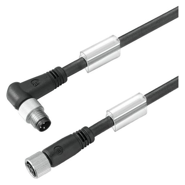 Weidmüller 2503560450 Sensor/actuator stekerverbinding gemonteerd Aantal polen 3 1 st., Kabels + Stekkers