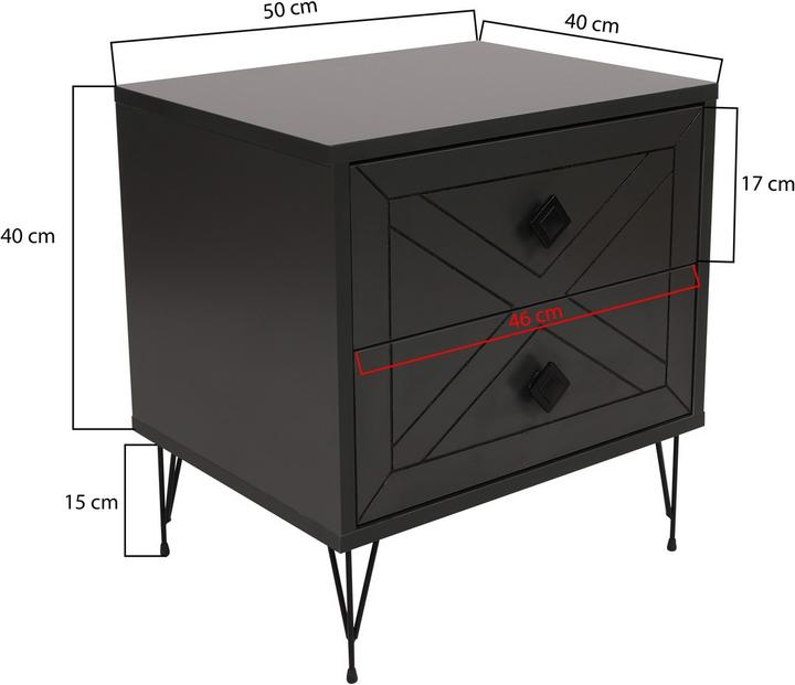Actual product image Skye Decor Luciano (50 x 40 x 55 cm)