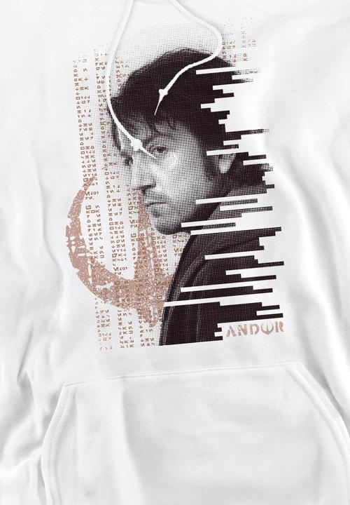 Immagine prodotto Star Wars Redacted Andor Felpa con Cappuccio Uomo (XXL)