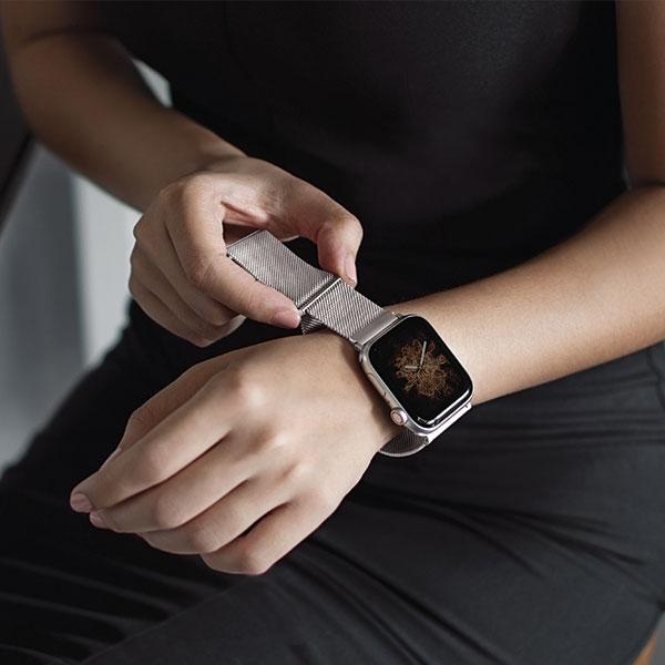 Immagine prodotto Uniq Dante Apple Watch Serie 4/5/6/7 (40 mm, 41 mm, Acciaio inossidabile)