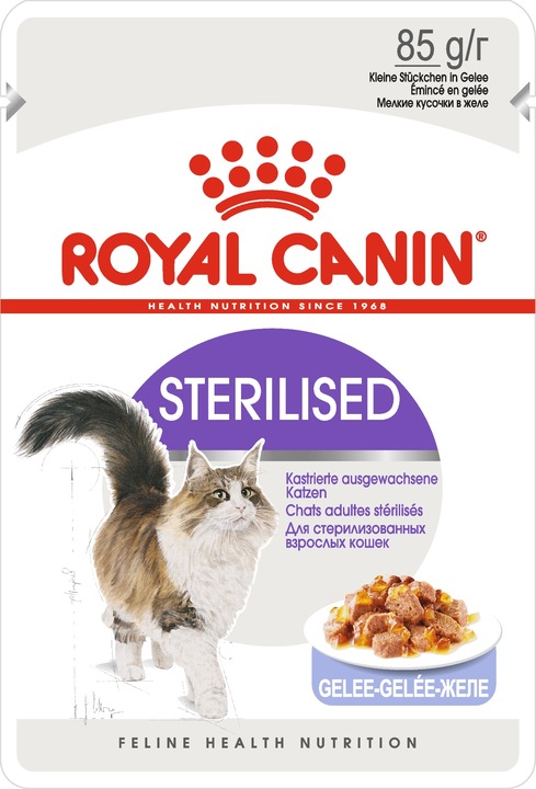 Actual product image Royal Canin Sterilised in sauce (Adult, 12 pcs., 1163.50 g)