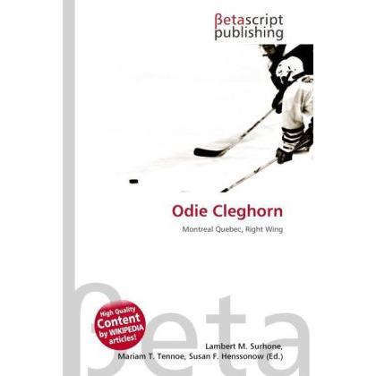 Odie Cleghorn, Ratgeber