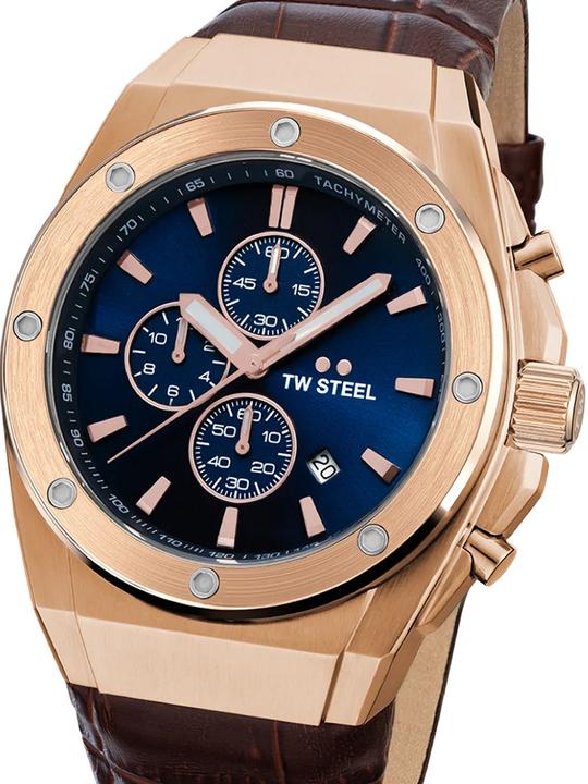 Produktbild TW-Steel CE4106 CEO Tech Chronograph Herrenuhr 44mm 10ATM (Chronograph, 44 mm)
