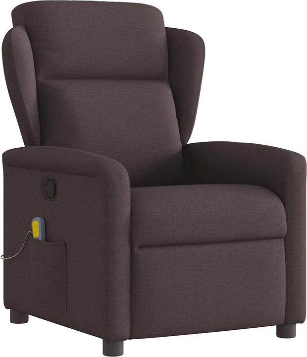 Produktbild VidaXL Massagesessel Dunkelbraun Stoff