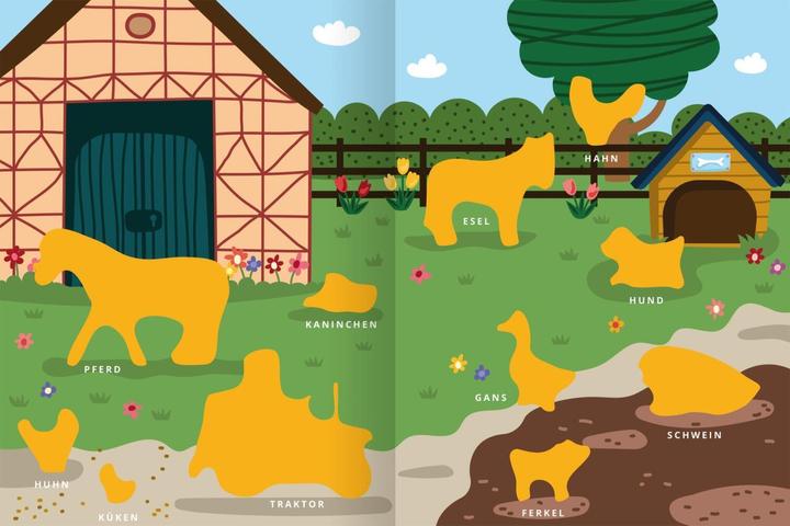 Produktbild Stickerheft, Bilderlexikon - Tiere