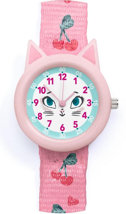 Produktbild Djeco Armbanduhr Katze (Analoguhr, 30 mm)