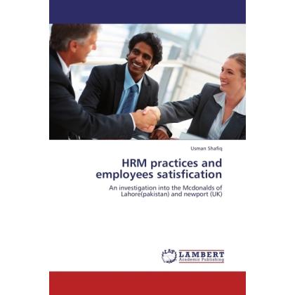 HRM practices and employees satisfication, Fachbücher