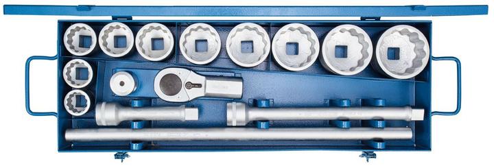 Produktbild Gedore D 21 EMU-10 Steckschlüssel-Satz 1" 15-teilig UD-Profil 36-80 mm (80 mm, 45 mm, 58 mm, 50 mm, 41 mm, 43 mm, 44 mm, 63 mm, 54 mm, 68 mm, 62 mm, 42 mm, 66 mm, 67 mm, 56 mm, 46 mm, 74 mm, 55 mm, 37 mm, 76 mm, 70 mm, 57 mm, 39 mm, 48 mm, 38 mm, 65 mm, 52 mm, 75 mm, 49 mm, 78 mm, 40 mm, 60 mm, 71 mm, 47 mm, 36 mm, 77 mm)