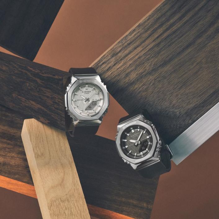 Produktbild Casio GM-S2110-1A7ER (Analoguhr, Chronograph, Digitaluhr, 40 mm)