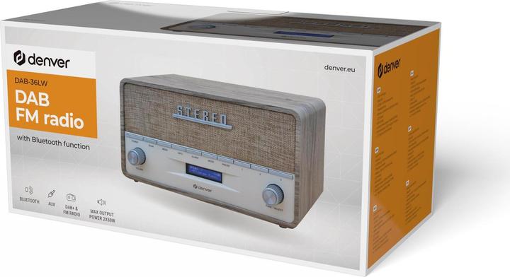 Produktbild Denver DAB-36LW (DAB, FM, PLL, Bluetooth)