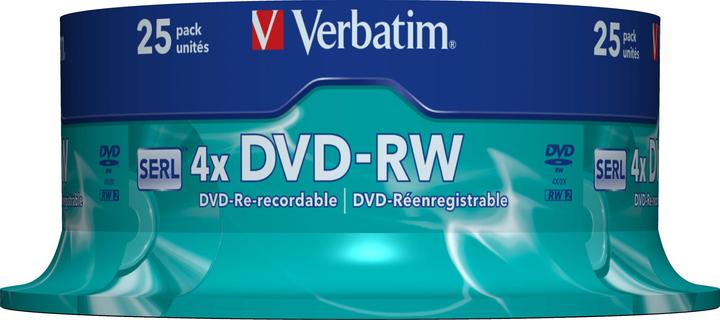 Image du produit Verbatim Dvd-Rw (25 x)