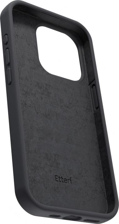 Actual product image Etteri Silicone case for Samsung Galaxy S23 black (Samsung Galaxy S23)