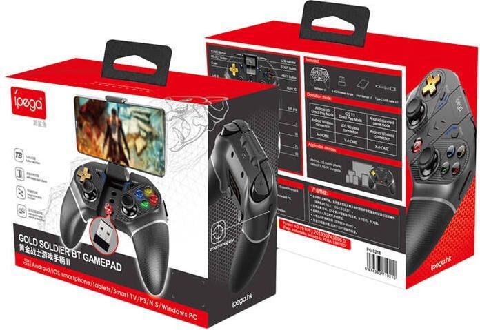 Produktbild iPega Gold Warrior PG-9218 Wireless Controller/GamePad (Android, Switch, iOS, Windows, PS3)