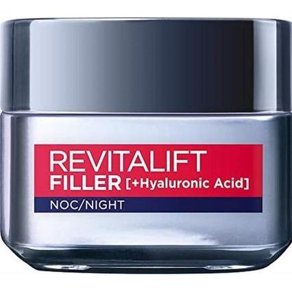 L'Oréal Paris, Augenpflege, L'Oreal - Revitalift Filler Anti-Age Cremation For The Night 50Ml (50 ml, Nacht)