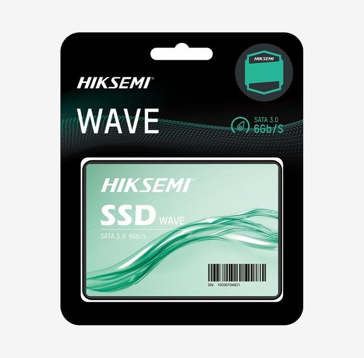 Actual product image Hikvision HIKSEMI SSD Wave 128GB, 2.5", SATA III, R:460/W:370MB/s (128 GB, 2.5")