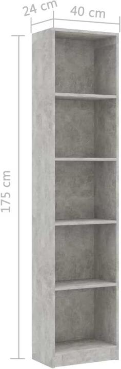 Produktbild VidaXL Grange (40 x 24 x 175 cm)