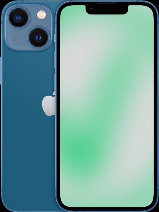 Image du produit Revendo iPhone 13 mini (256 Go, Bleu, 5.40", 14 Mpx, SIM + eSIM, C / Bon)