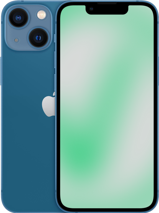 Produktbild Revendo iPhone 13 mini (256 GB, Blue, 5.40", 14 Mpx, SIM + eSIM, C / Gut)