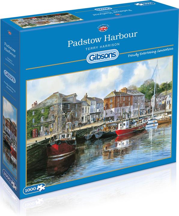 Produktbild Gibsons Puzzle Padstow Harbour 1000 Teile (1000 Teile)