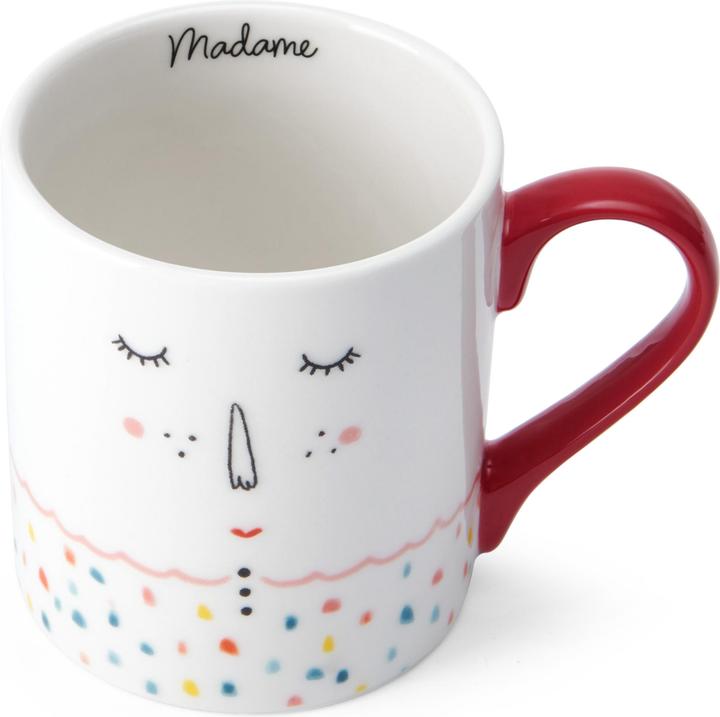 Mikasa Madame Straight-Sided Porcelain Mug, 280ml (280 ml)