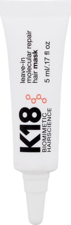 Actual product image K18 Leave-In Molecular Repair Hair Mask (5 ml)