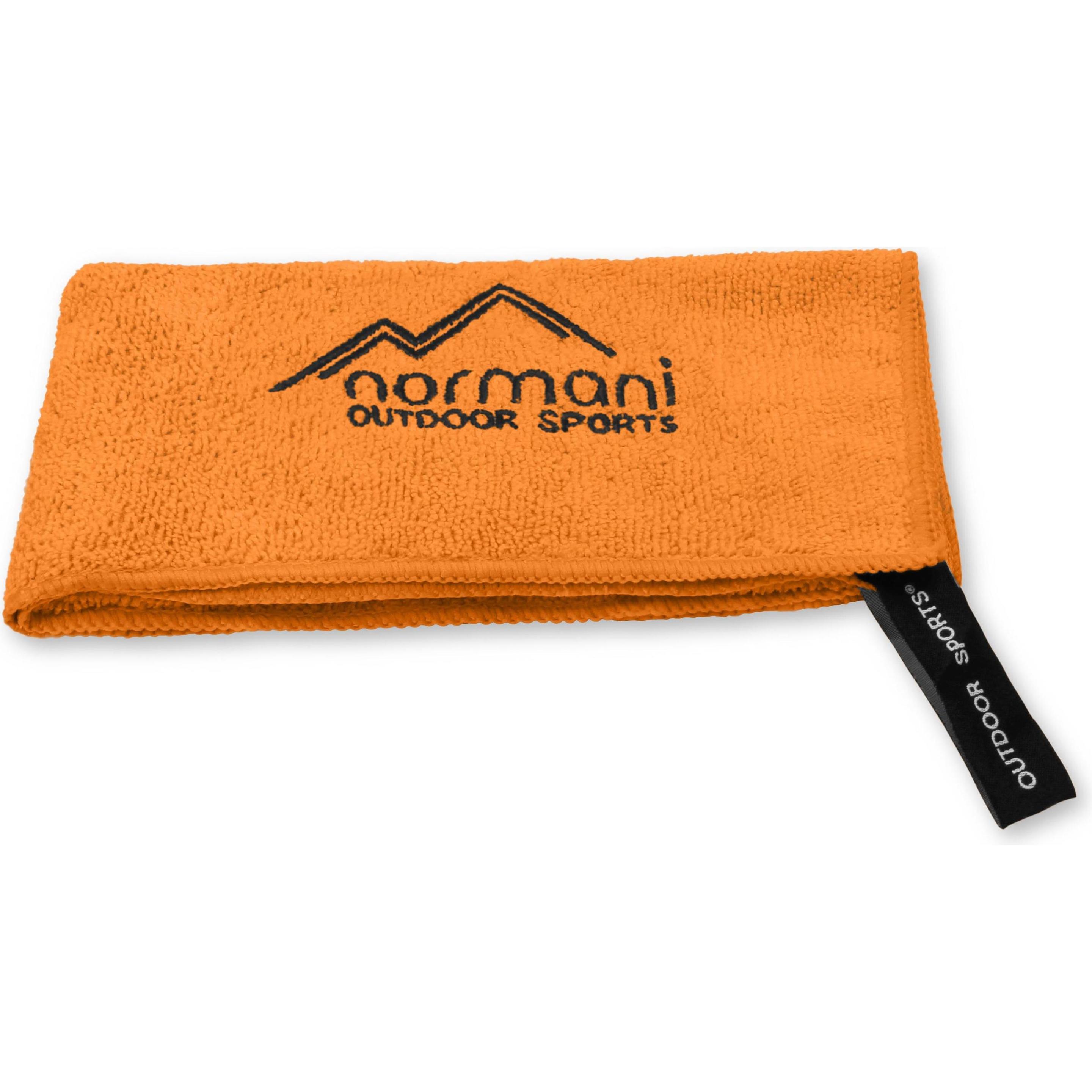 Normani, Reisehandtuch, Mikrofaserhandtuch 40x40 Terry, Orange, (40 x 40 cm)