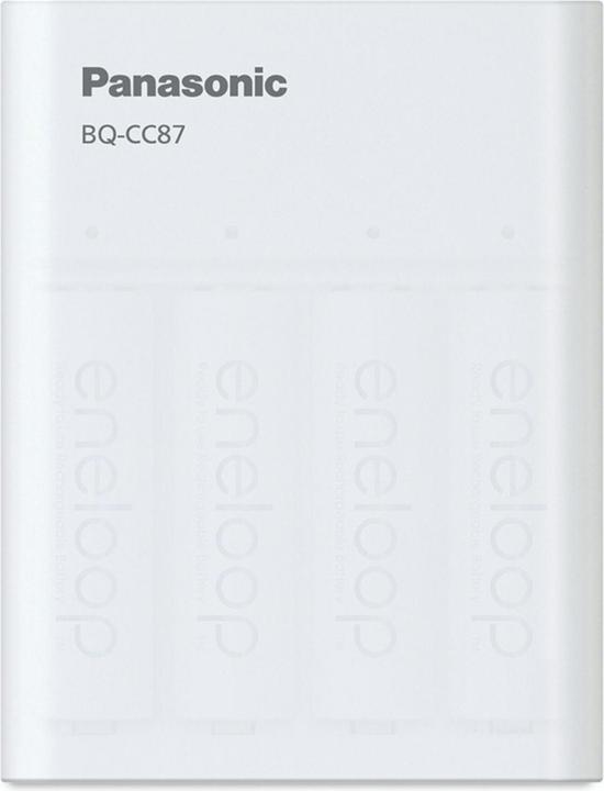 Actual product image Panasonic eneloop Smart Plus USB Travel Charger BQ-CC87 (5 pcs., AA, 2000 mAh, Battery + charger)