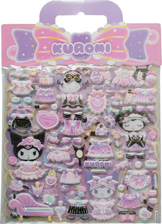 Immagine prodotto Comansi Hello Kitty Kuromi assorted Embossed stickers