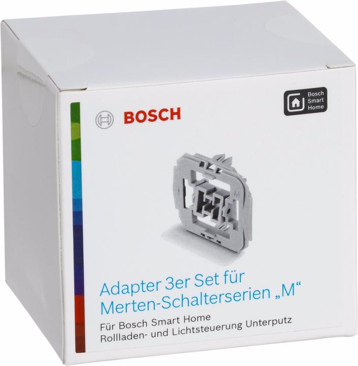 Produktbild Bosch Smart Home Smart Home Adapter Merten (M) (1.90 cm, Grau, Weiss)