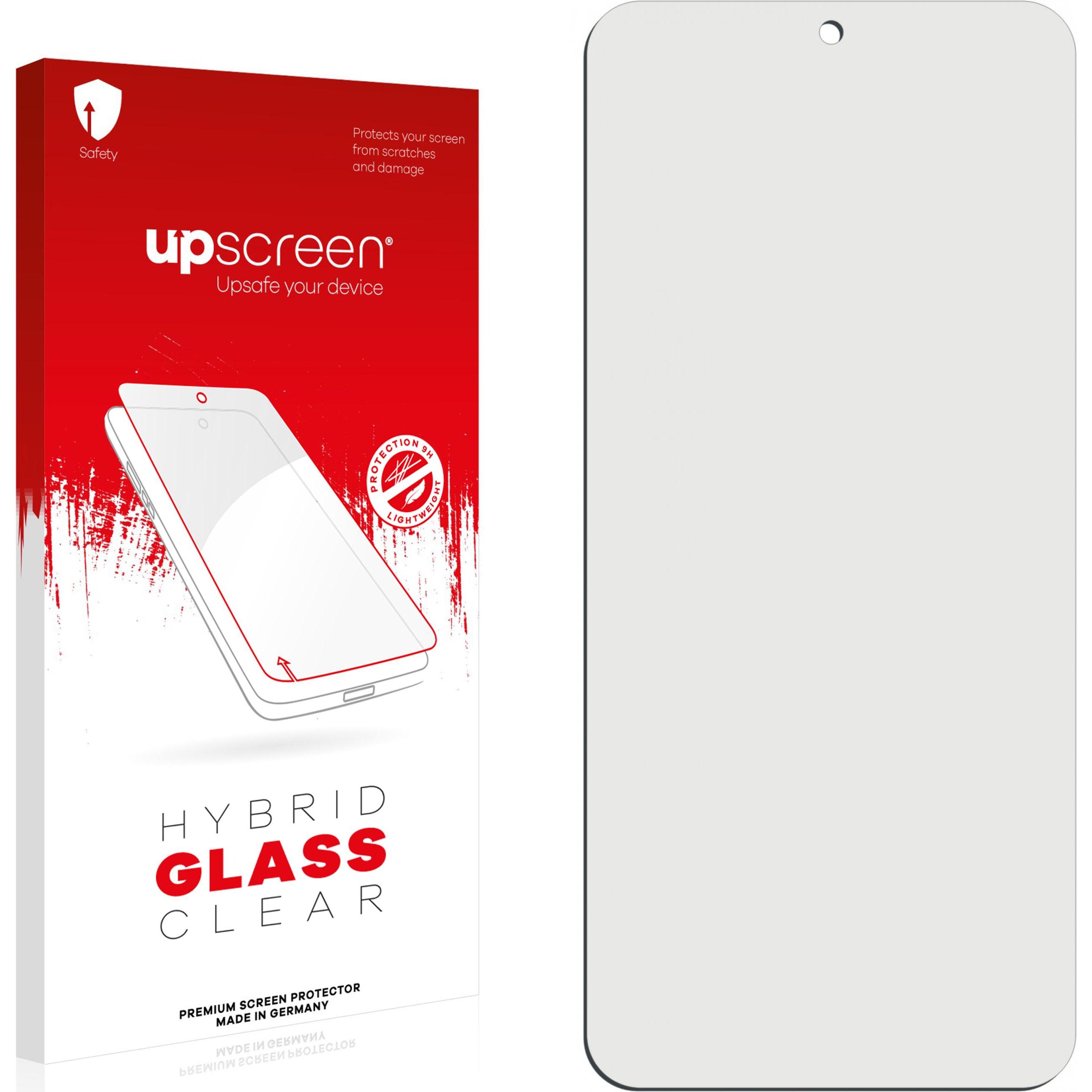 upscreen Scratch Shield Panzerglasfolie (1 Stück, Samsung Galaxy S21), Smartphone Schutzfolie, Transparent