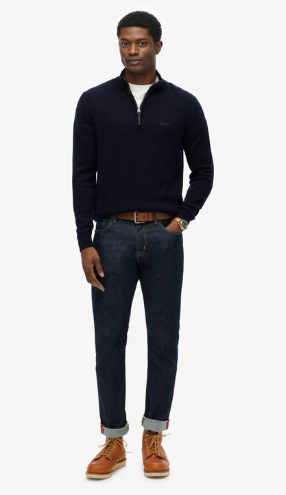 Actual product image Superdry Wool Blend Half Zip Sweater (XL)