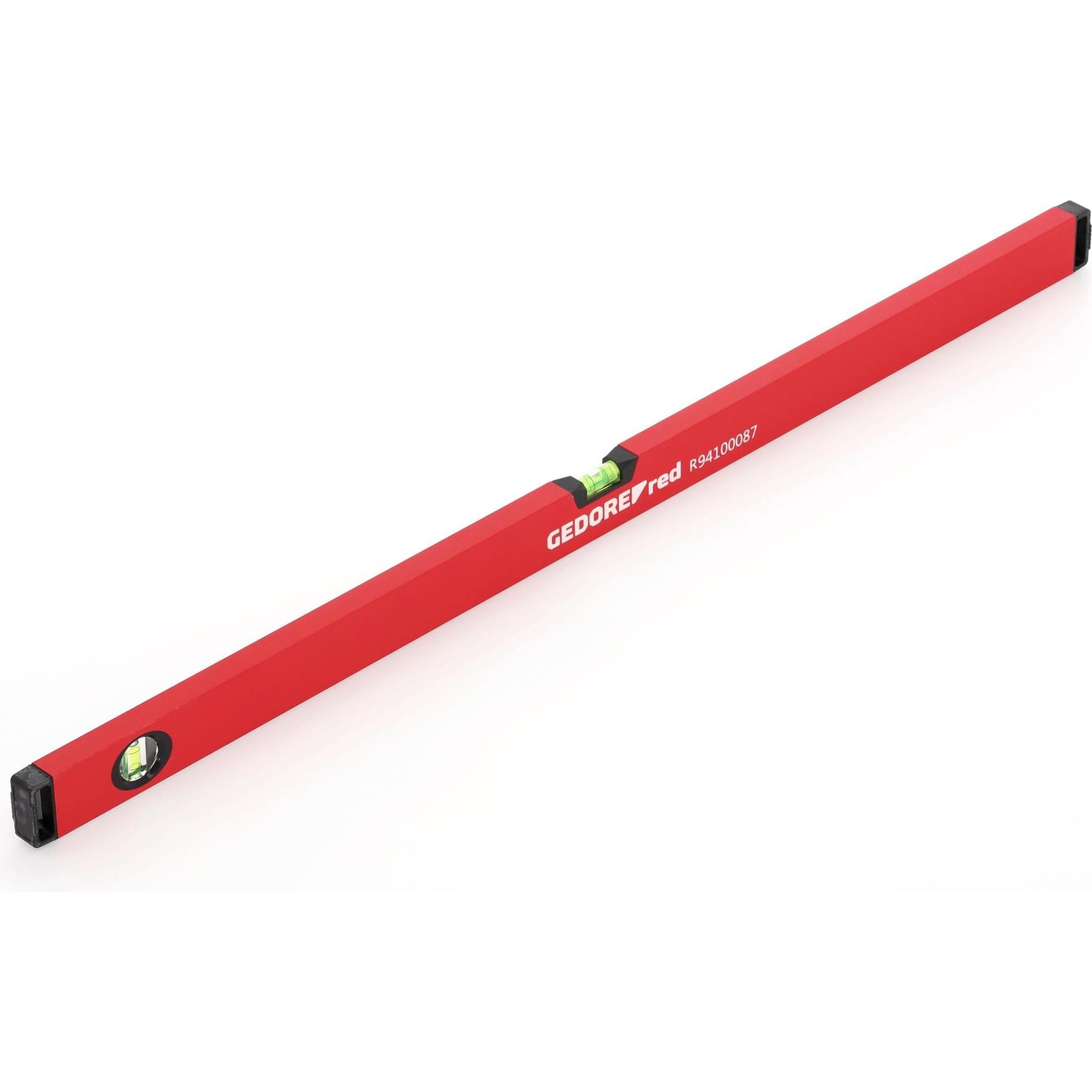 Gedore Red, Wasserwaage, red R94100087 Wasserwaage 1000mm 2x Libelle Aluminium (100 cm)