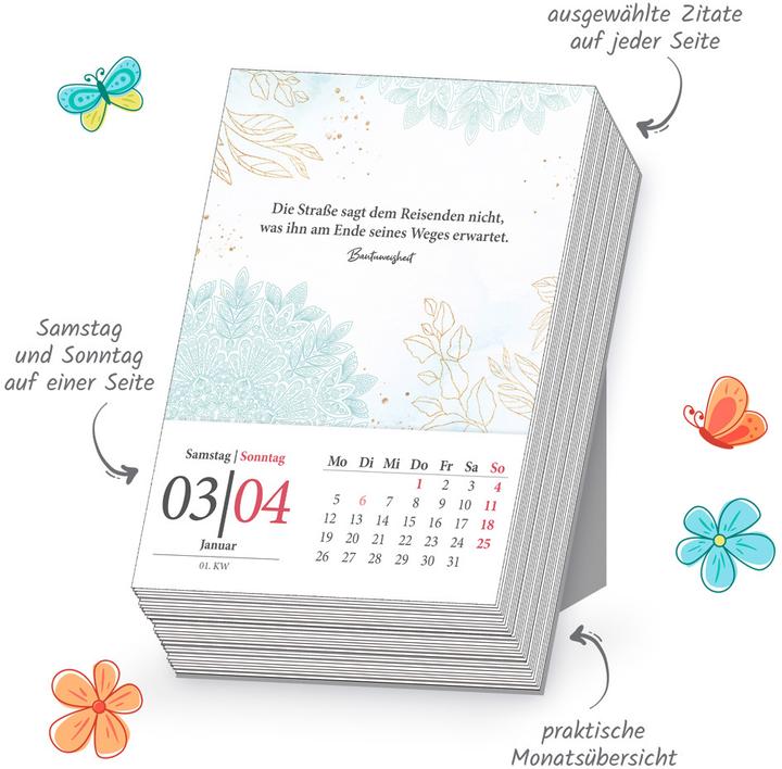 Produktbild GedankenundSprüche2026