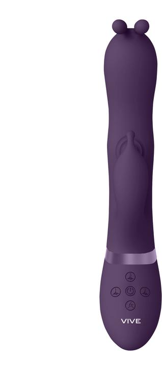 Produktbild Shots Gada - Vibrating Bunny Ear G-Spot Rabbit with Pulse Wave Shaft