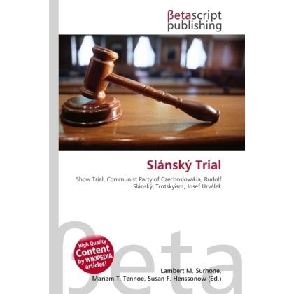 Thumbnail - Slánský Trial, Fachbücher