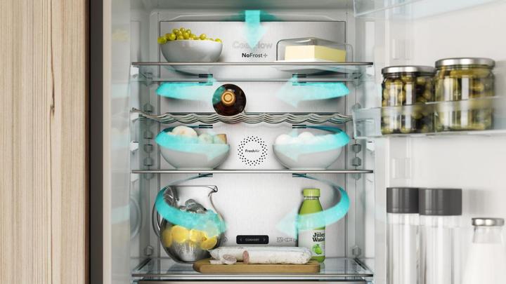 Produktbild Asko Kühlschrank freistehend PREMIUM R23841B Front BlackSteel und schwarz (384 l)