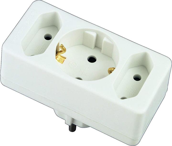 Image du produit Hama Adaptateur de prise triple (3 x)