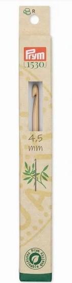 Actual product image Prym Crochet hook BAMBUS 4.50 mm, 15 cm