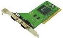 Moxa CP-102U - Scheda seriale universale PCI a 2 porte RS-232, temperatura operativa da 0 a 55C