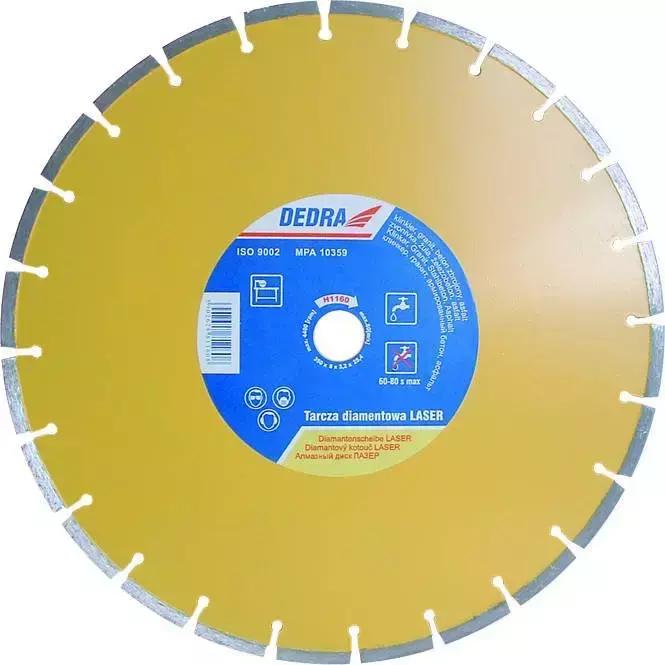 Dedra, Sägeblatt, Diamanttrennscheibe Laser 300 mm 22,2 mm Schneiden H1159