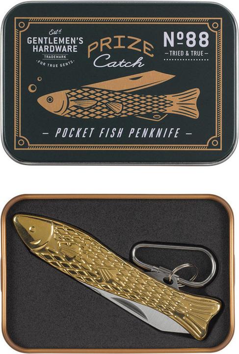 Gentlemen's Hardware Pocket Fish Penknife (6.35 cm)