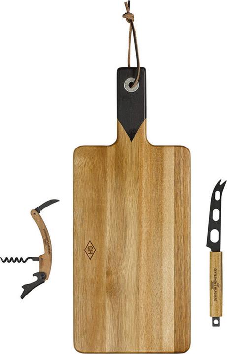 Immagine prodotto Gentlemen's Hardware Set formaggio e vino con coltello e apribottiglie