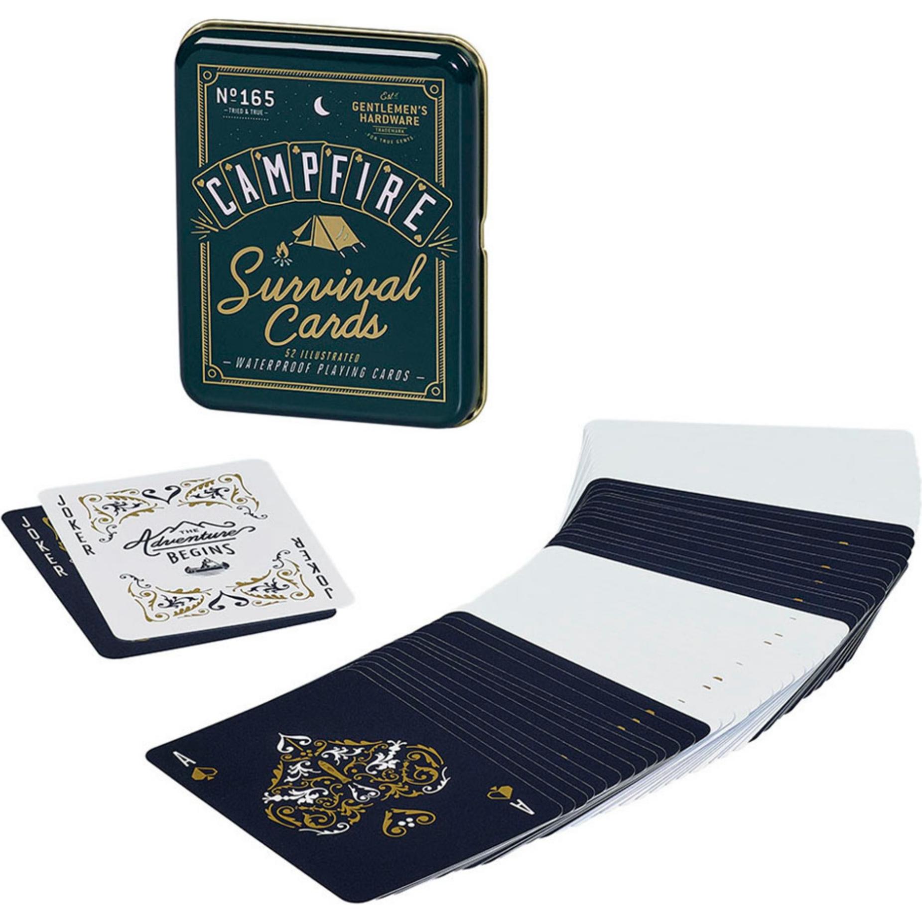 Gentlemen's Hardware Campfire Survival Cards English (Englisch)