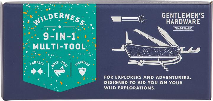 Produktbild Gentlemen's Hardware Wilderness Multi-Tool (9 Funktionen)