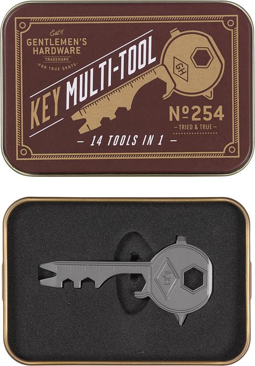 Gentlemen's Hardware Key Multi Tool (14 Funktionen)