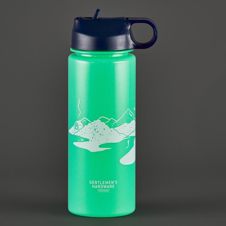 Actual product image Gentlemen's Hardware Glow in the Dark Water Bottle 700ml (0.70 l)