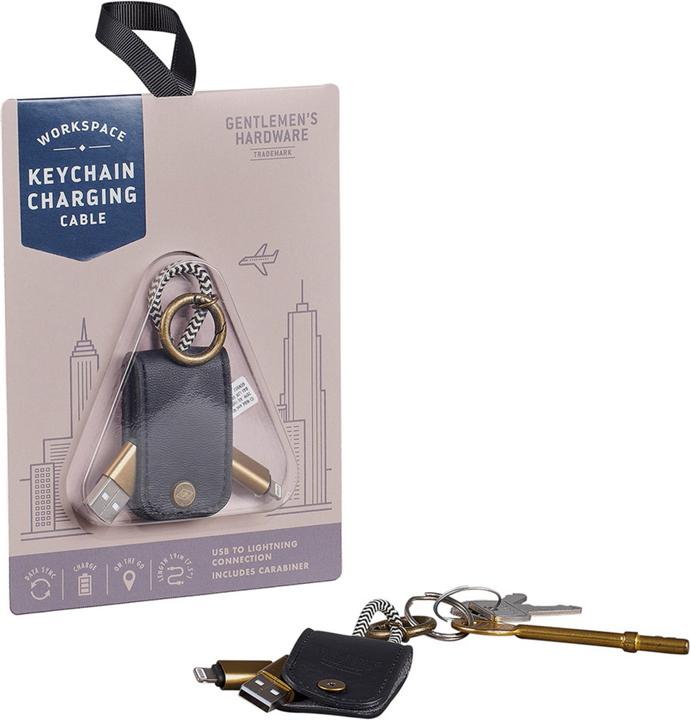 Produktbild Gentlemen's Hardware Keychain Charging Cable