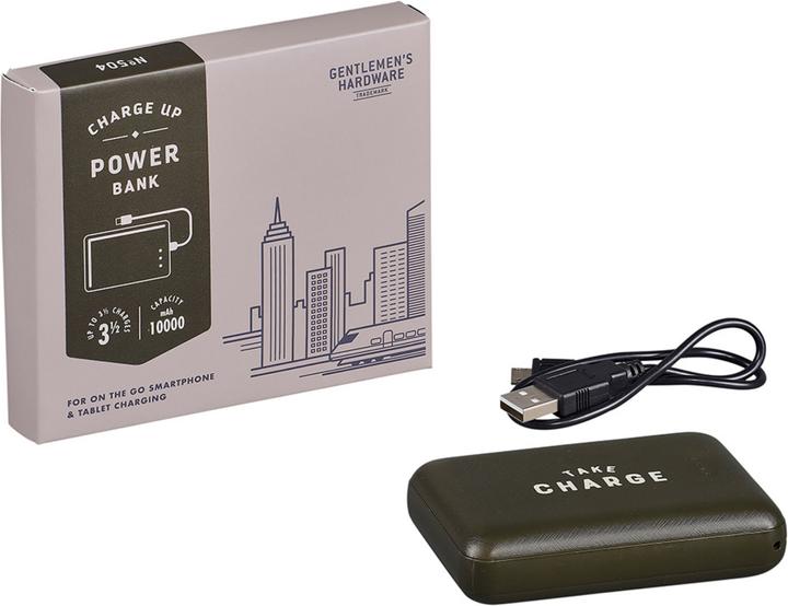 Actual product image Gentlemen's Hardware Power Bank Take Charge