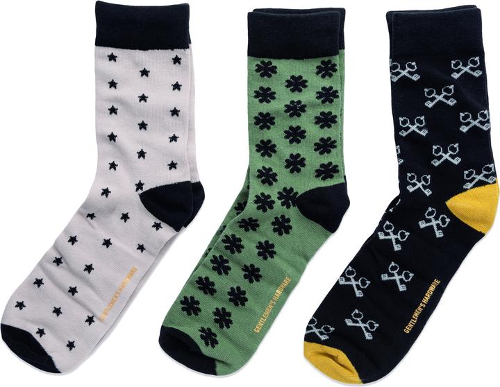 Gentlemen's Hardware Lucky Socks 3 Pack (3er Pack, 41 - 45)